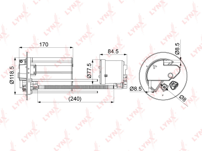 LYNXauto LF1075M